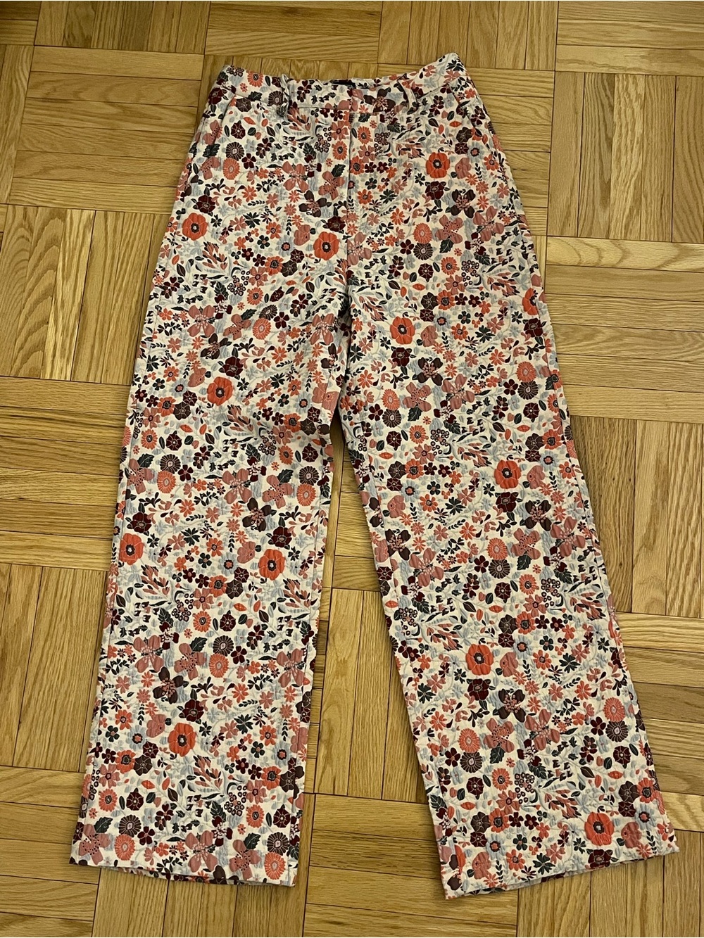 Lulu's Bloom into Spring Blush Floral Jacquard Set - Picture 4 of 11